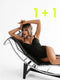 Hipster NEW Seamless Shapewear 9684 - BLACK